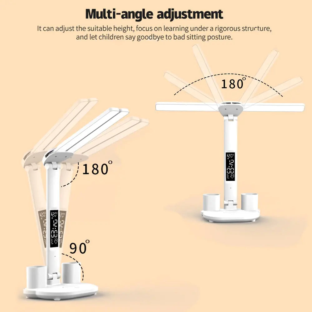 LED Lampe mit Stifthalterung.